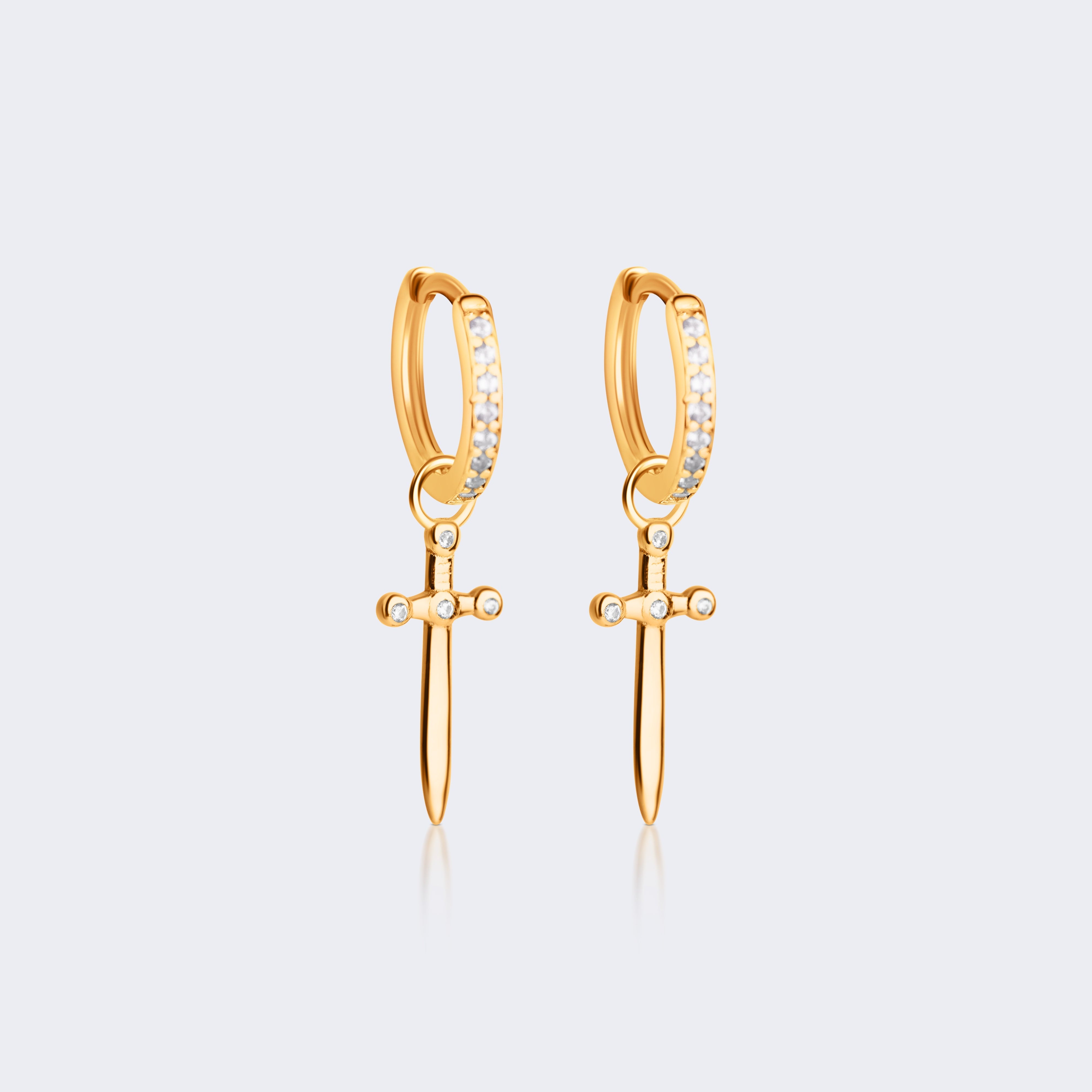 The Sword and the Self: How Our Sword Huggie Earrings Guard Your Energy MarauxJewellery