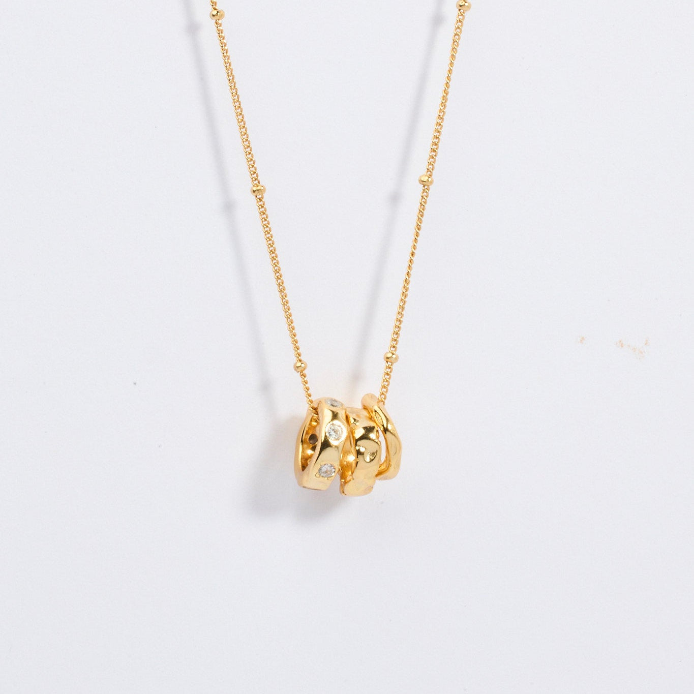 Triple Love Necklace MarauxJewellery