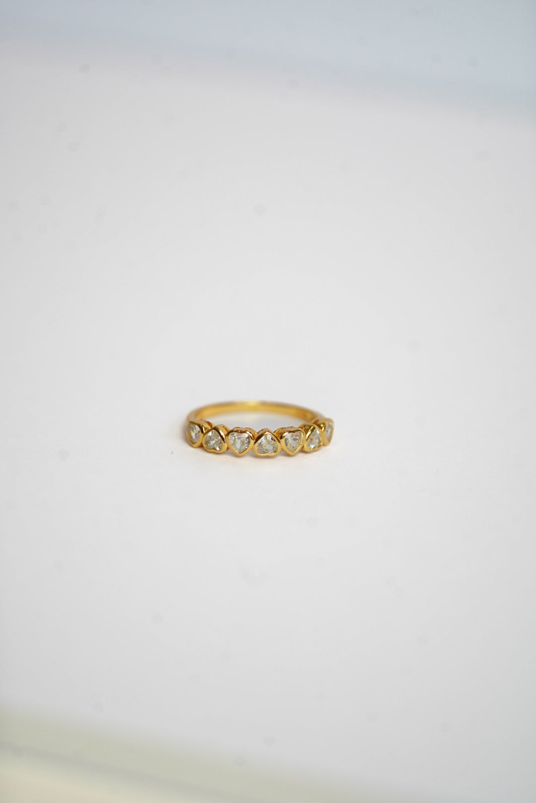 Heart stacker ring