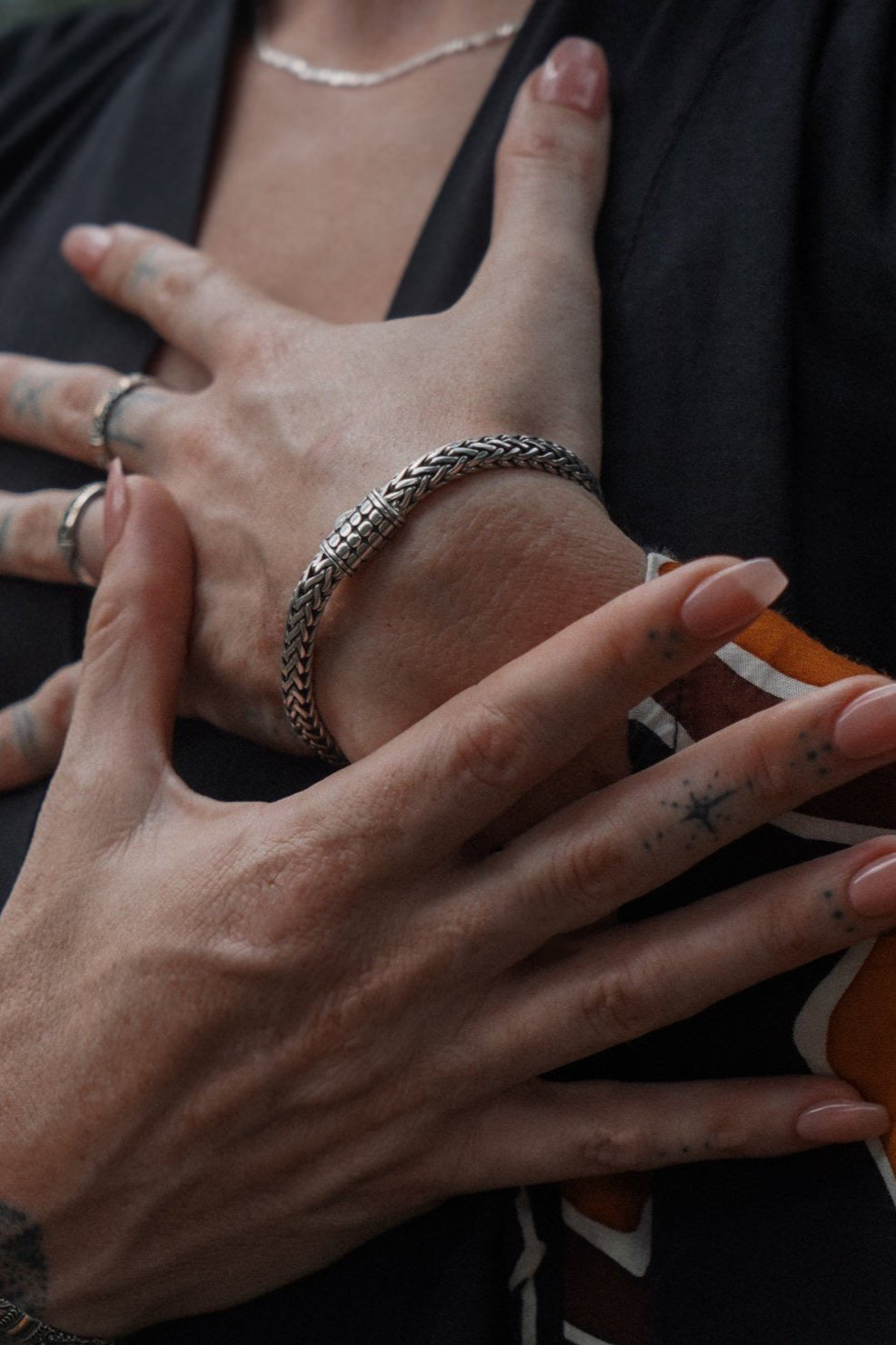 Maraux Iconic Sterling Silver Bracelet