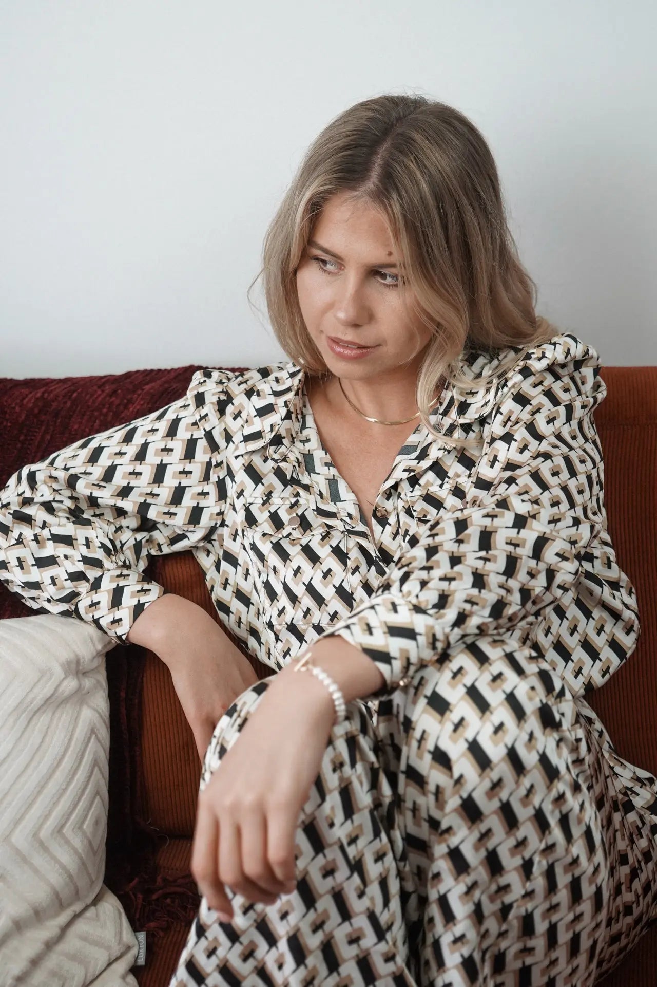 Maraux Herringbone Chain Necklace MarauxJewellery