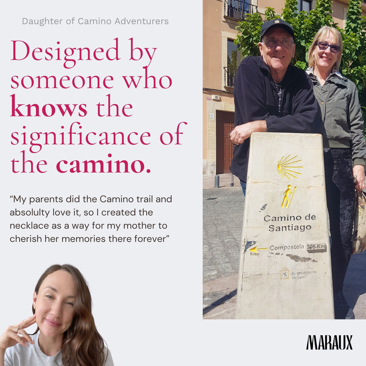 Shell of the Camino de Santiago Necklace