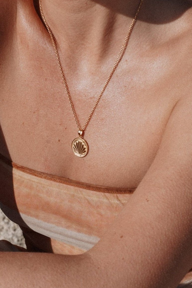 Maraux Shell of the Camino de Santiago Necklace