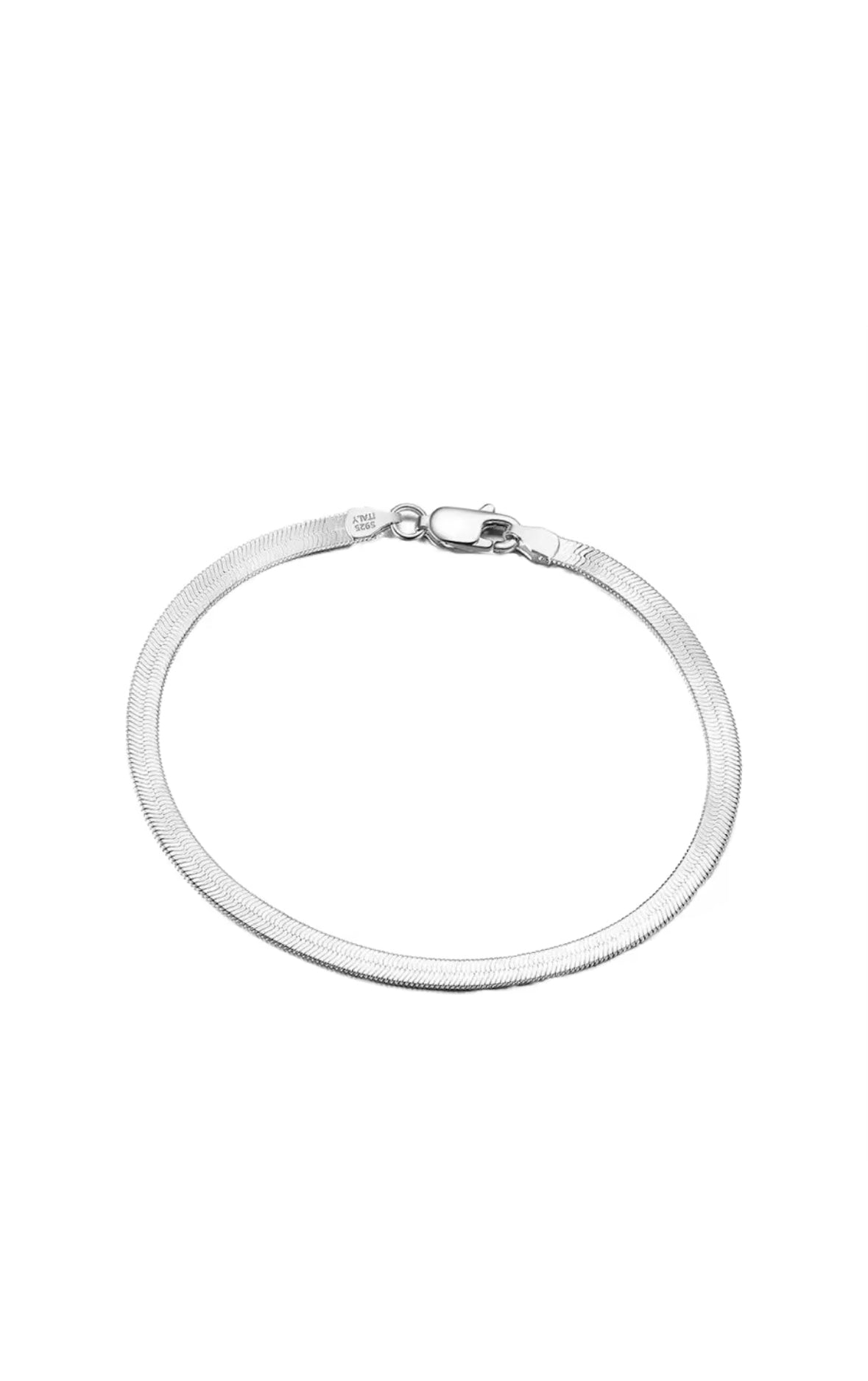 Maraux Herringbone Bracelet 3mm width MarauxJewellery