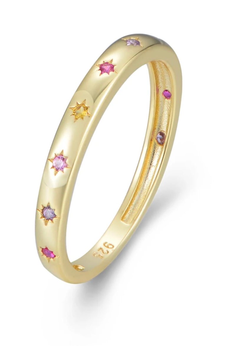 Starlight band ring MarauxJewellery