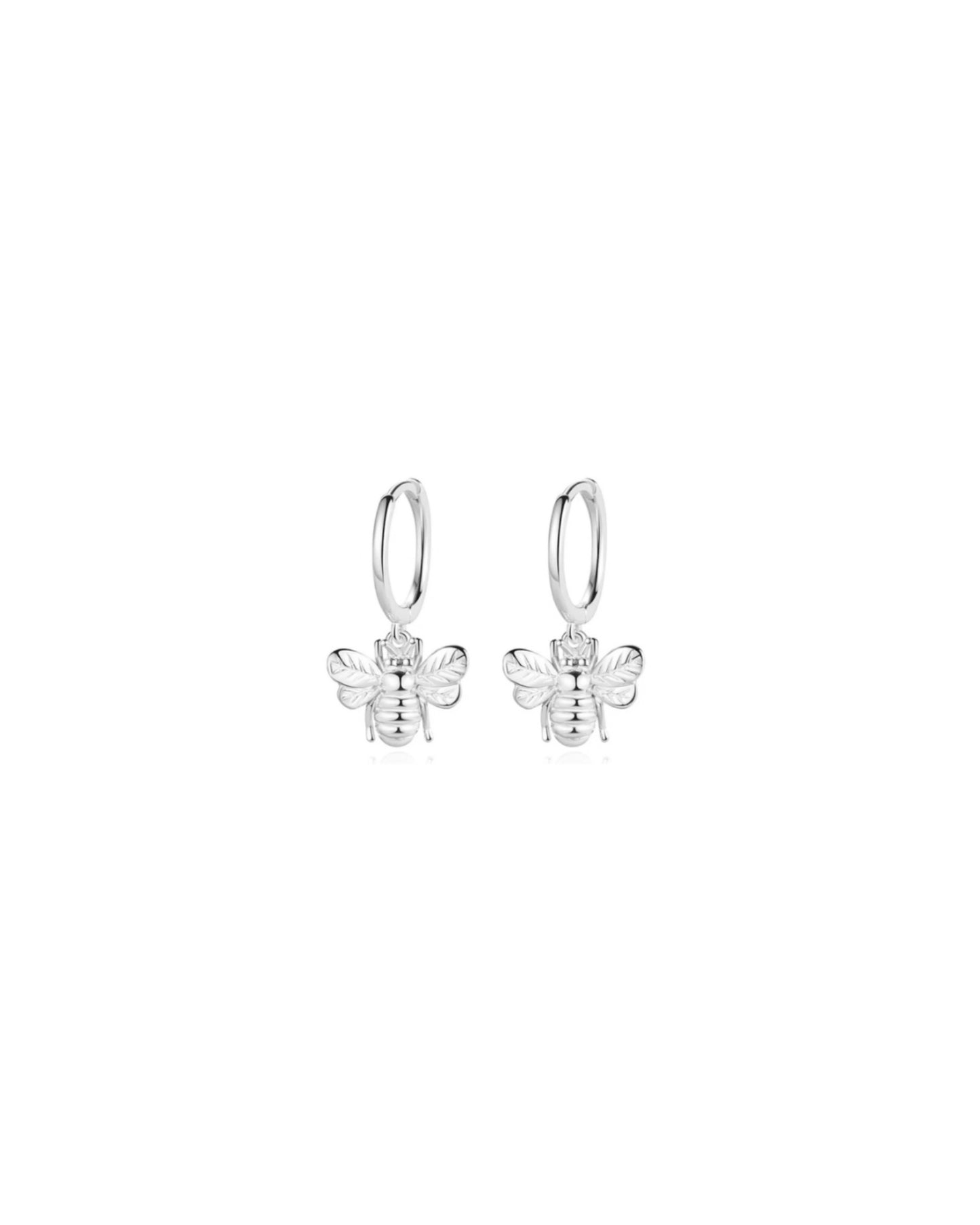 Queen Bee Huggie Earrings
