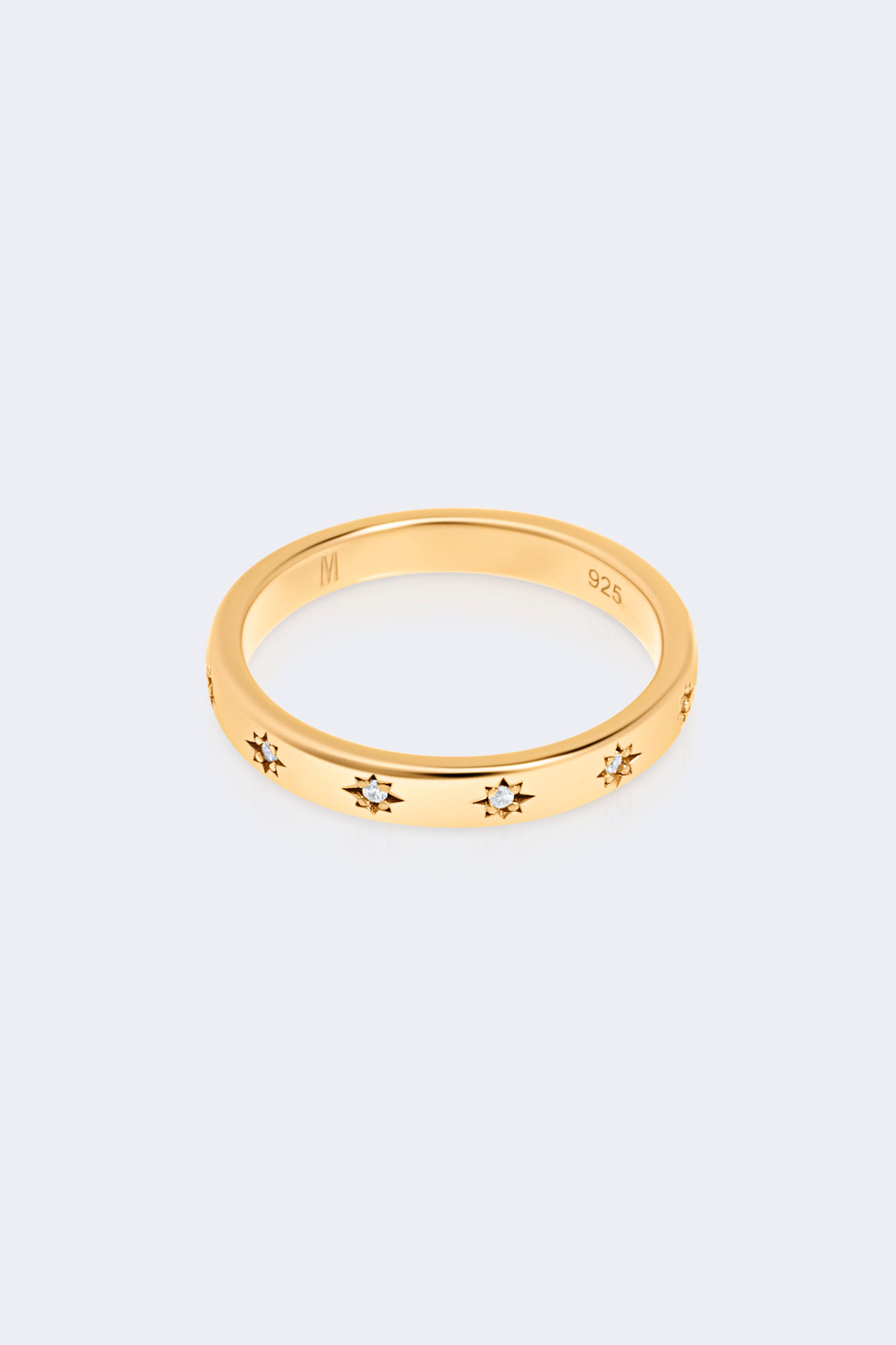 Celeste Star Band Ring