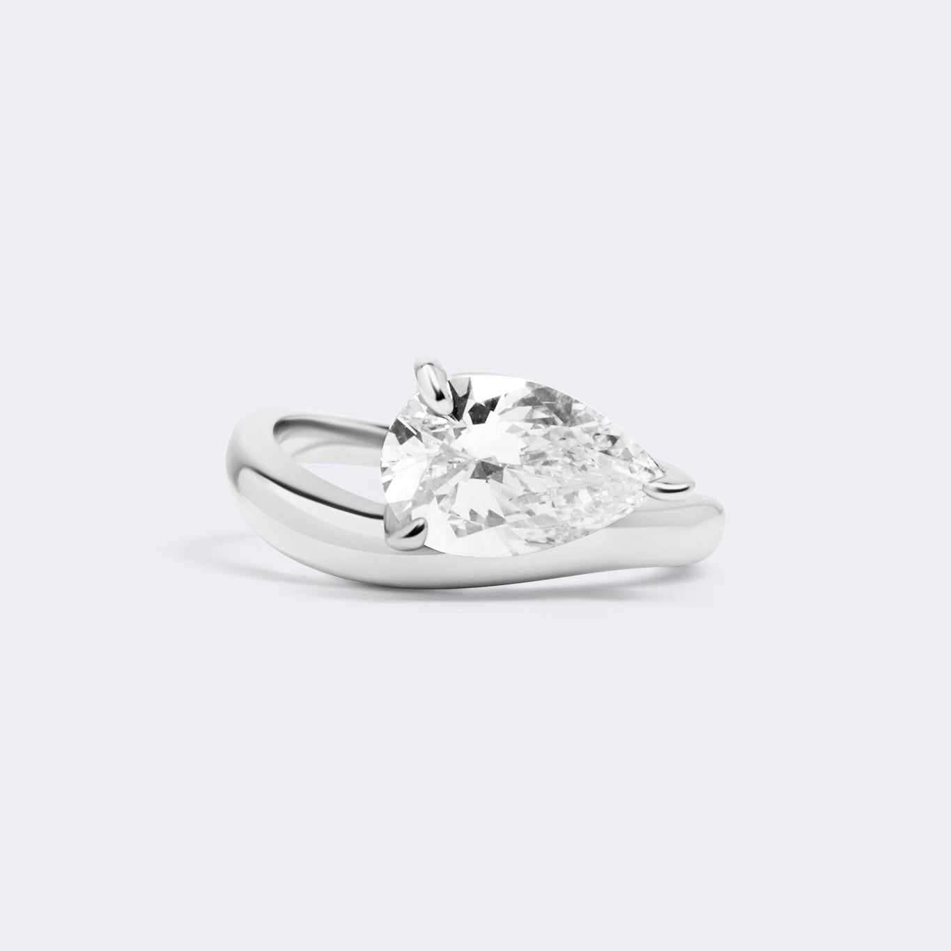 Ayla Pear Cut Ring
