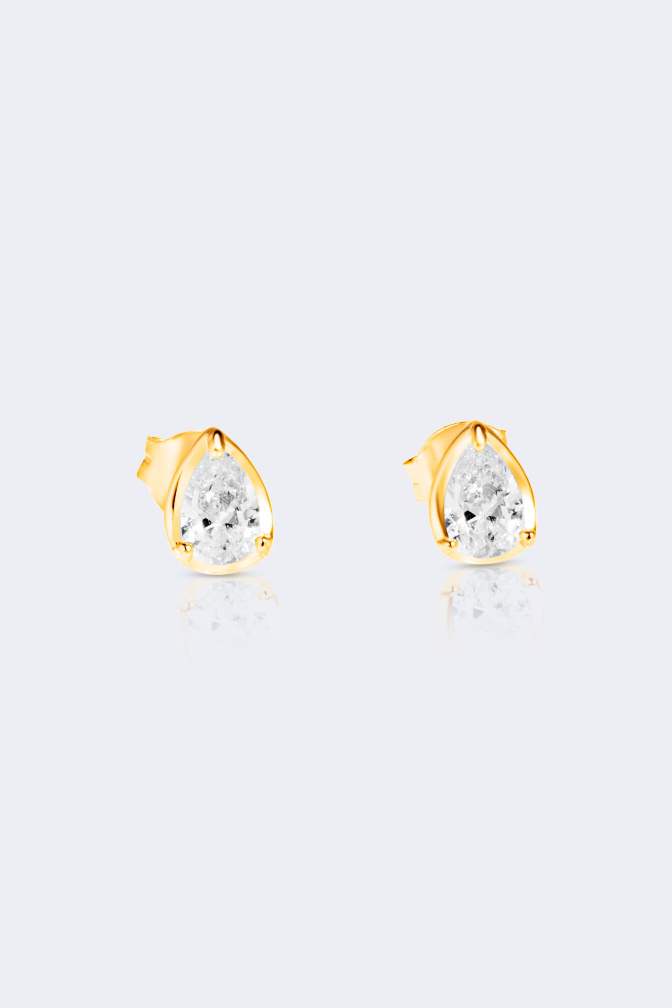 Valentine Pear Shaped Studs
