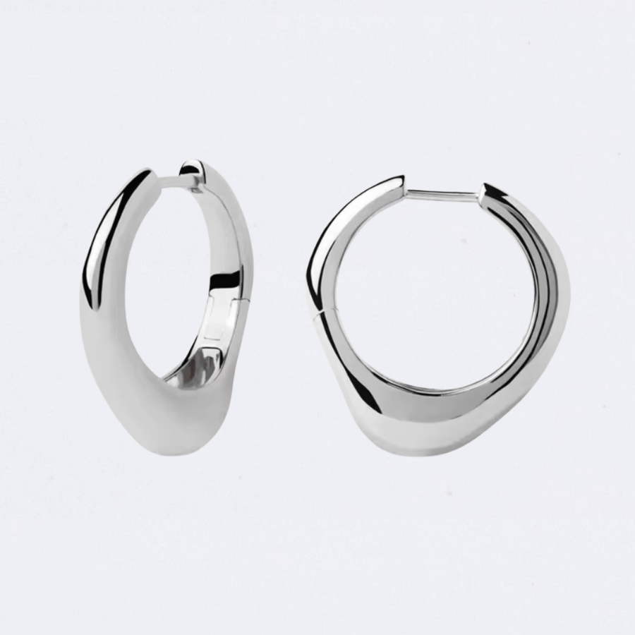 Dana Chunky Hoop earrings MarauxJewellery