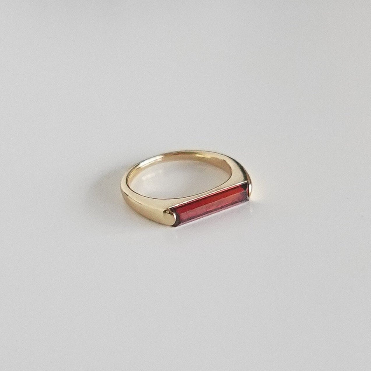 Maraux Classic Soho Deep Red Ring MarauxJewellery