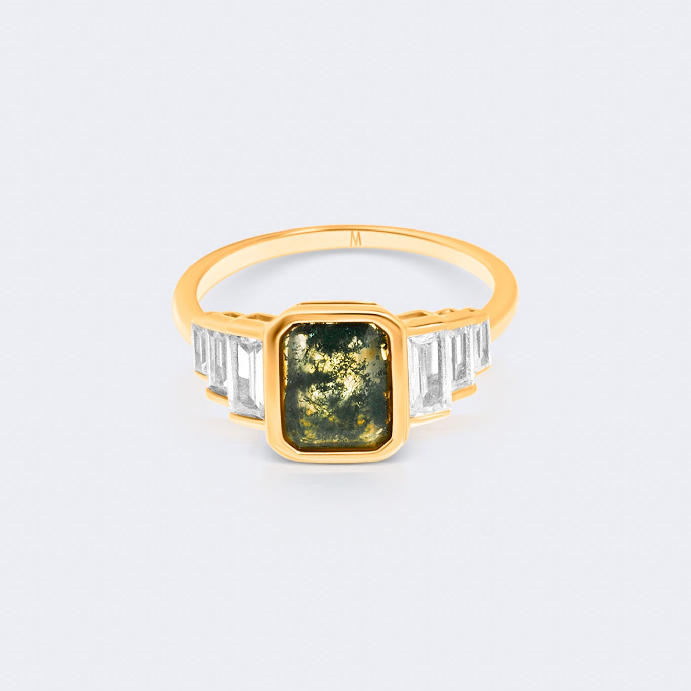 Kathryn Green Moss Agate MarauxJewellery