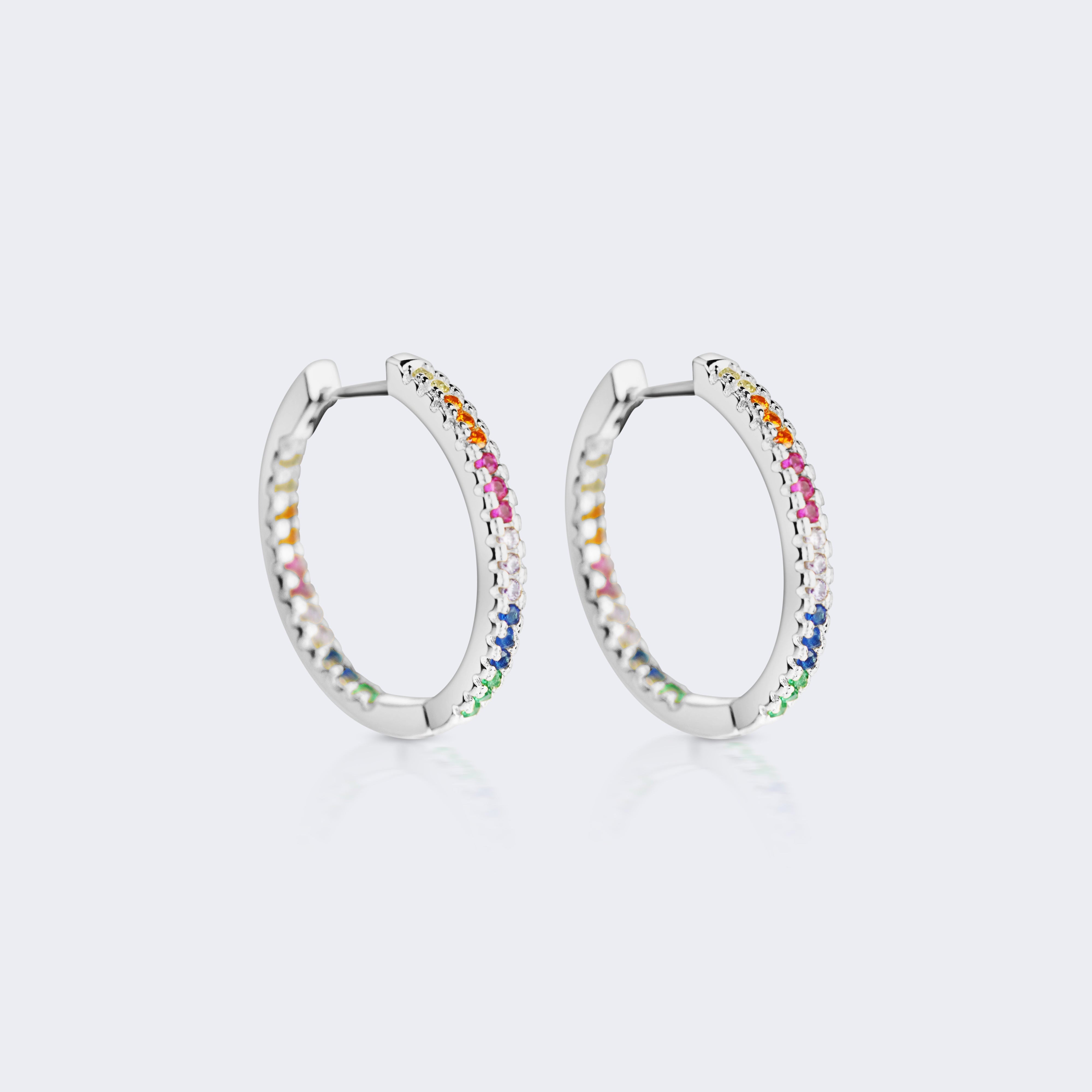 Worn With Pride: The Symbolism Behind Our Rainbow Hoop Earrings