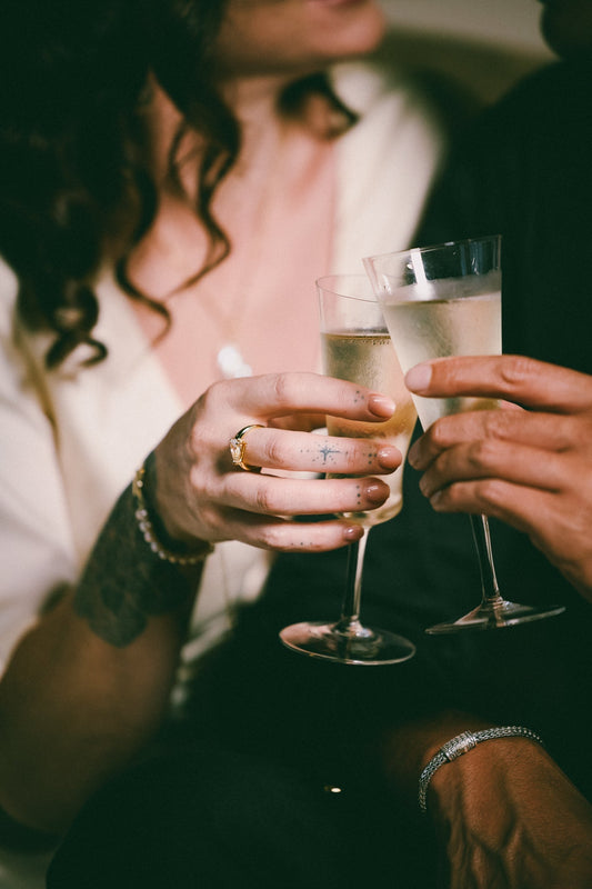 Elegant Art Deco gold and silver rings from Maraux Jewellery — perfect gifts for her, anniversaries, and birthdays.