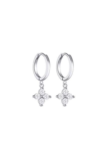Clover Huggie Earrings