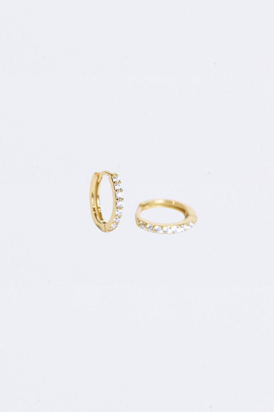 Lara Minimal Huggies Earrings MarauxJewellery