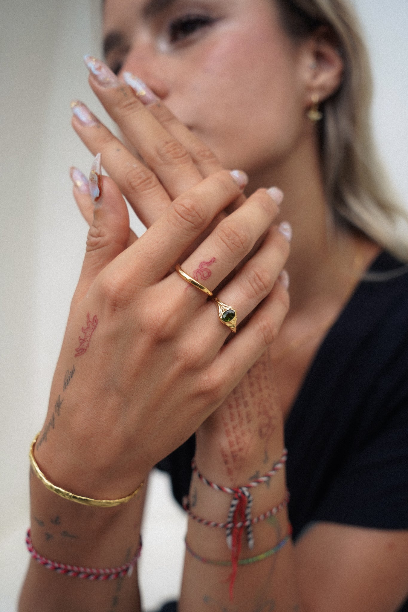 Alexis Ring Dark Green MarauxJewellery