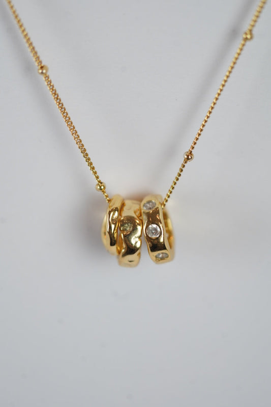 Maraux Triple Love Necklace