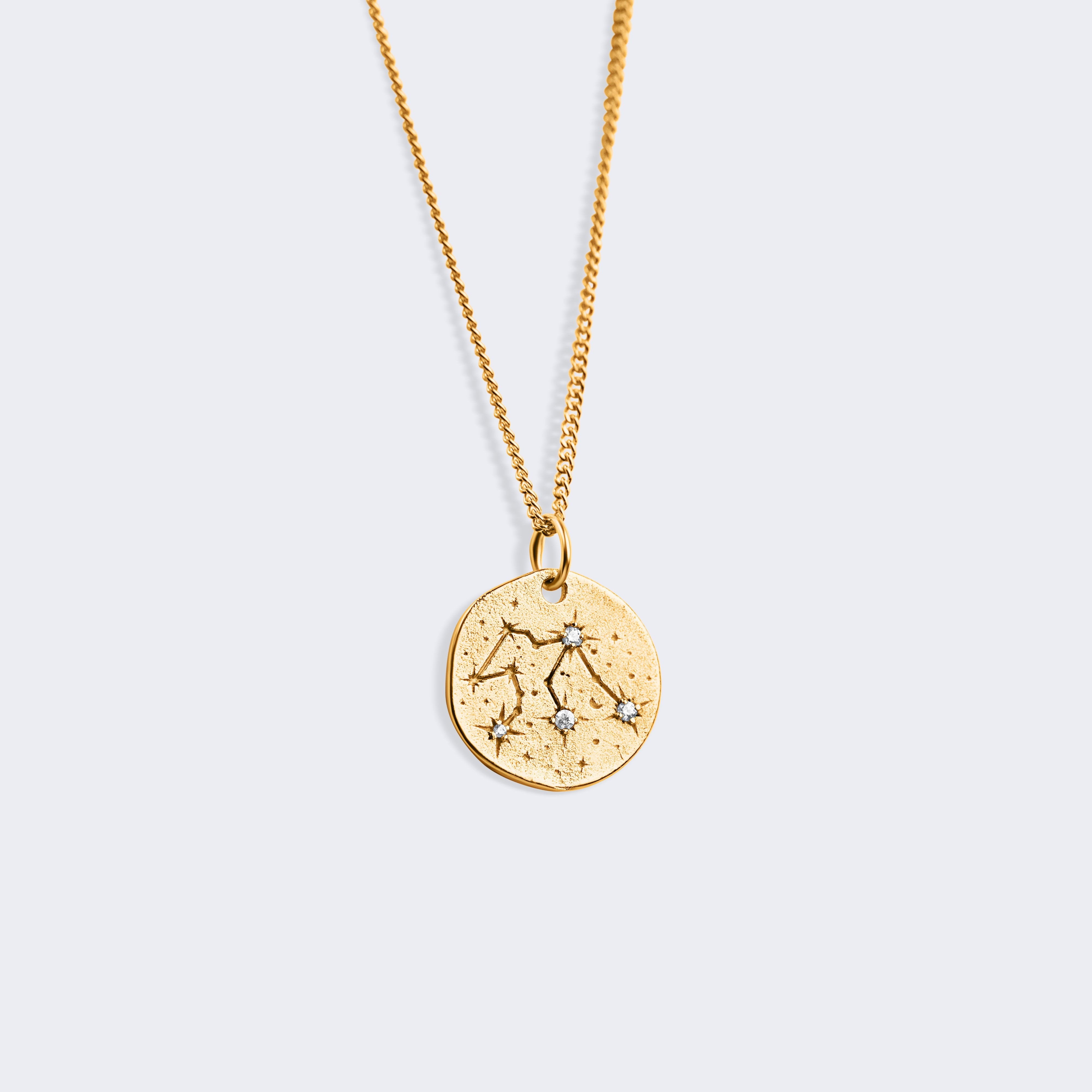 Aquarius: Star constellation necklace MarauxJewellery