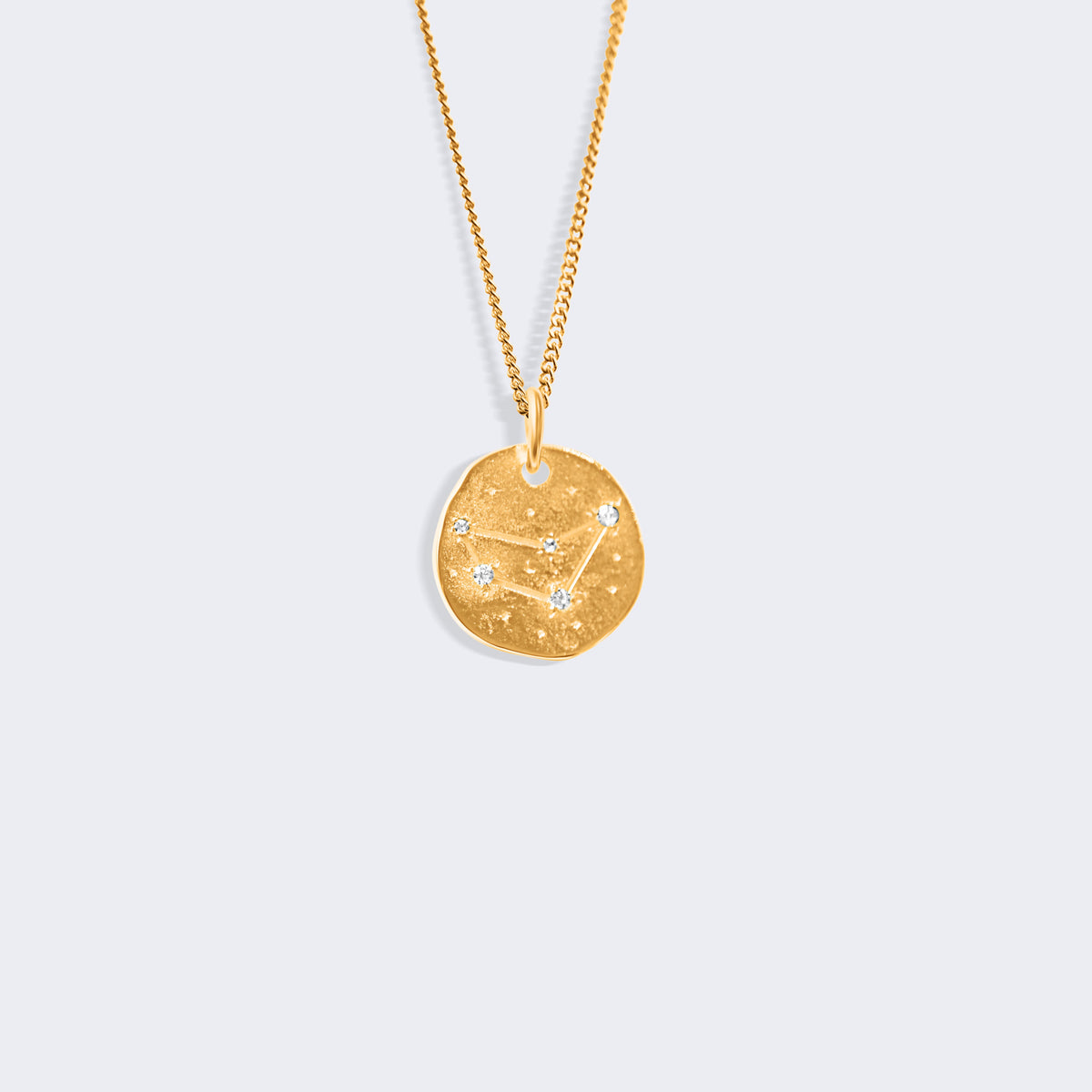 Capricorn: Star constellation necklace