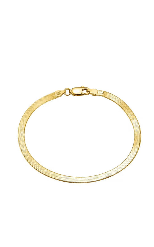 Maraux Herringbone Bracelet 3mm width