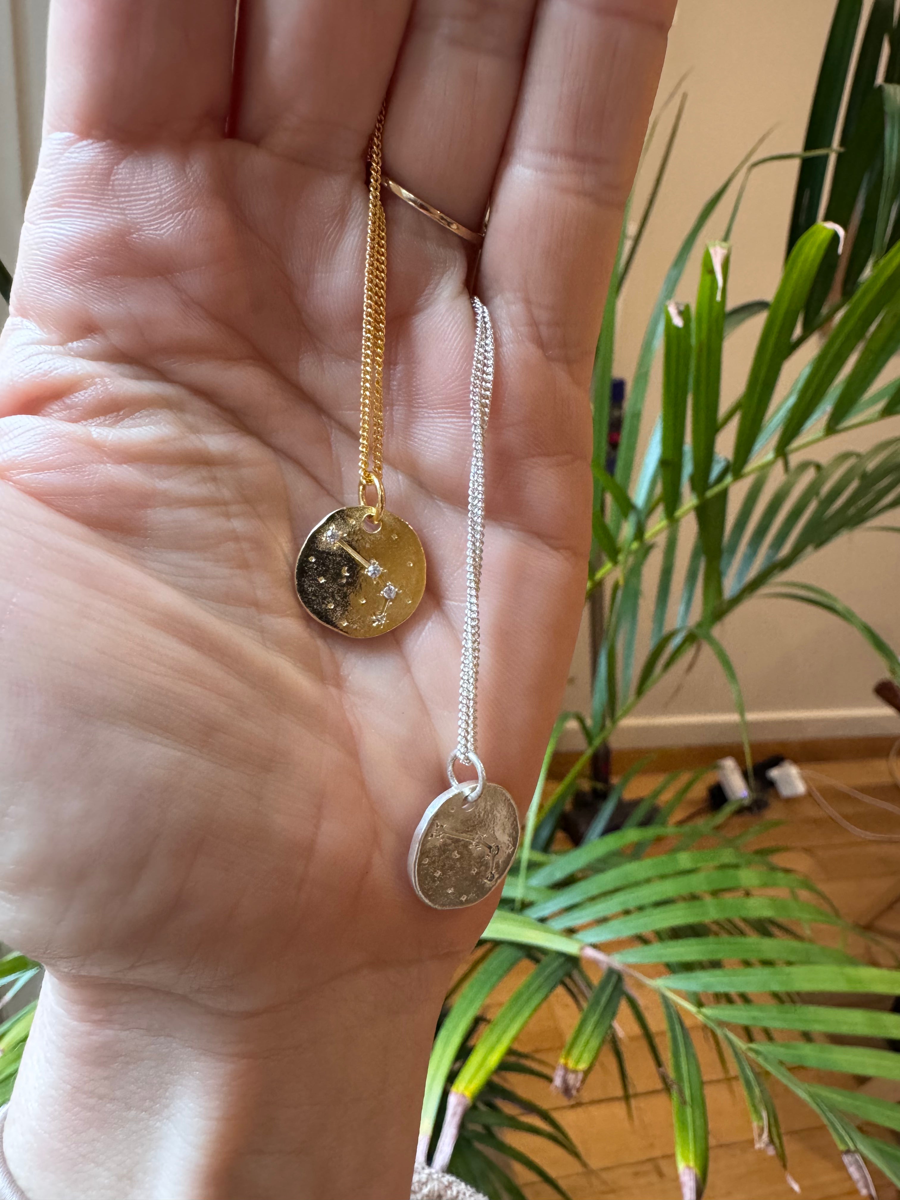 Aries: Star constellation necklace