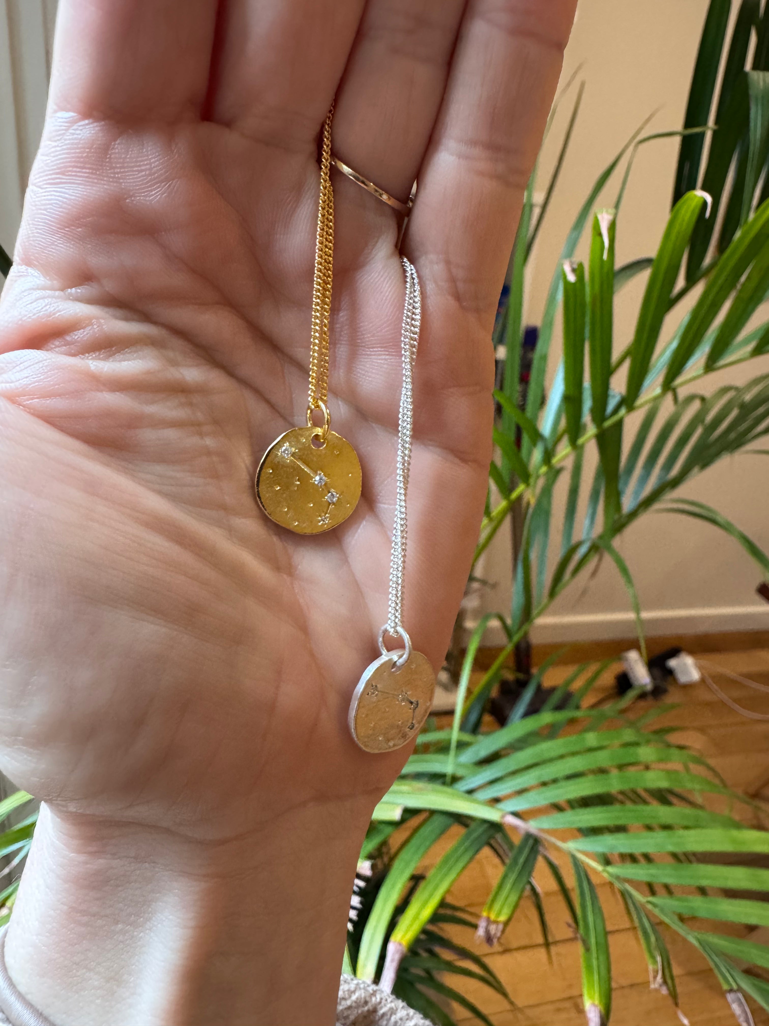 Aries: Star constellation necklace