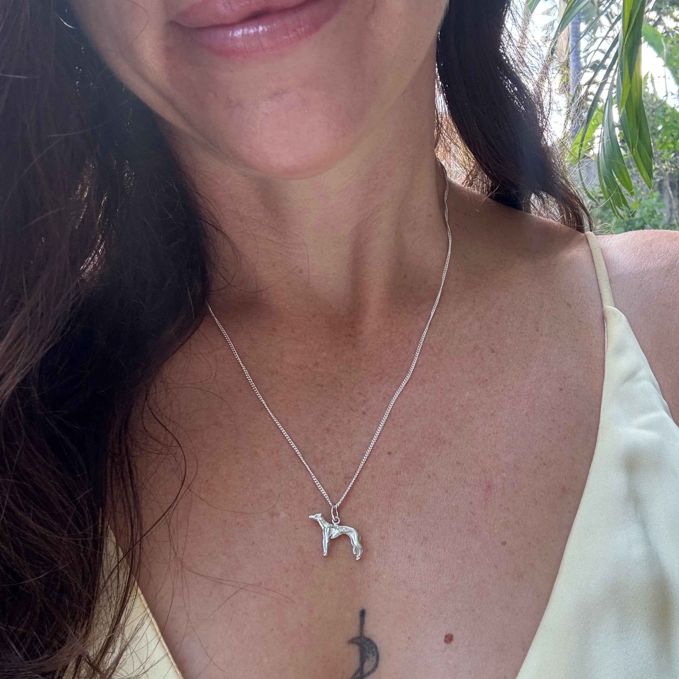 Greyhound Rescue Necklace - Love the Snoot Society 🐾 MarauxJewellery