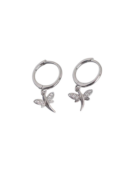 Maraux Dragonfly Huggie Earrings