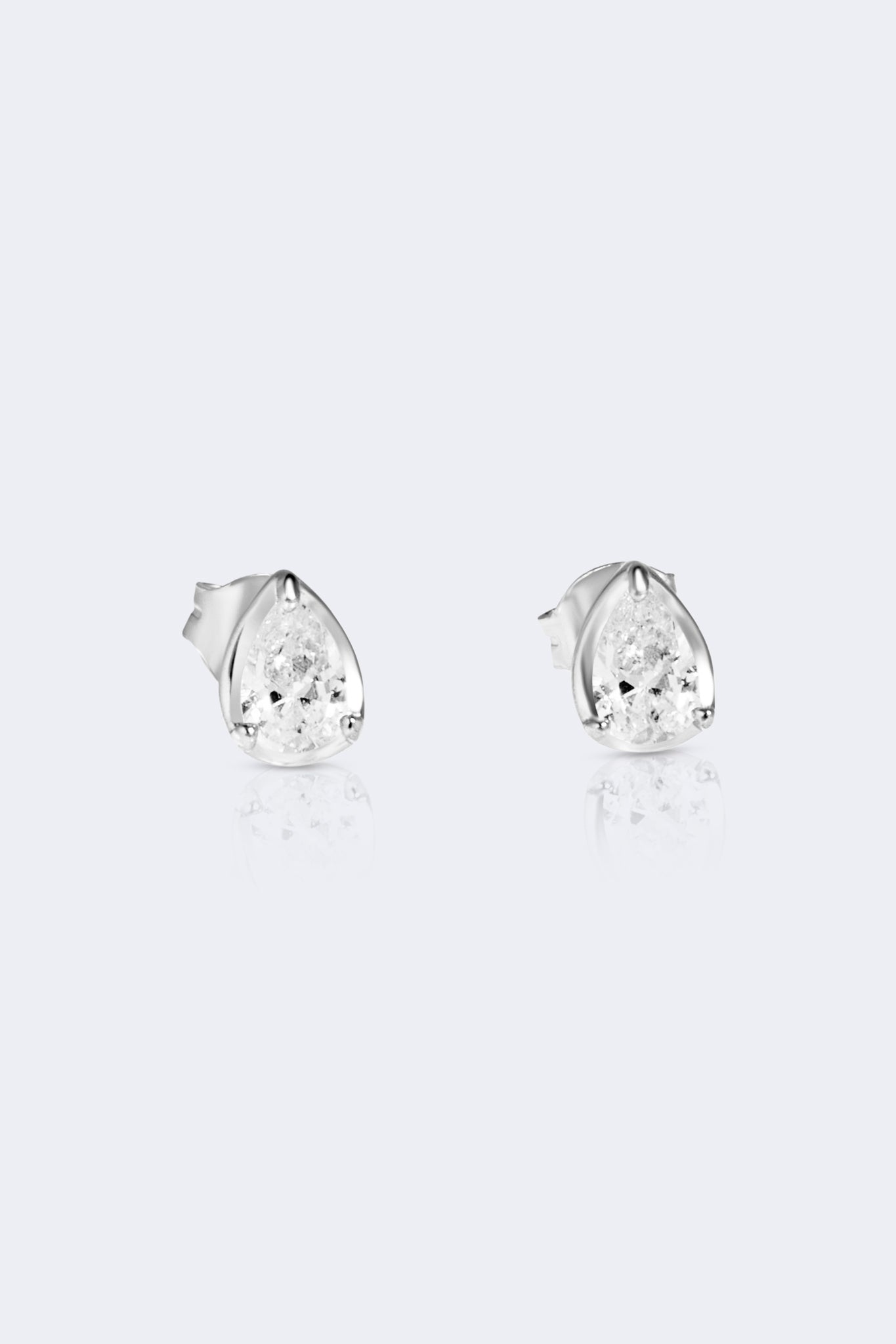 Valentine Pear Shaped Studs