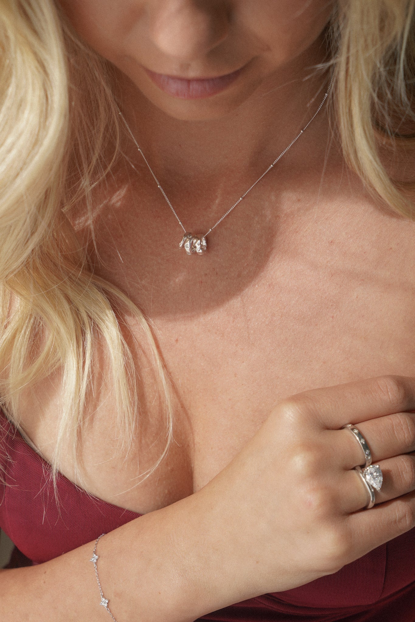 Triple Love Necklace MarauxJewellery