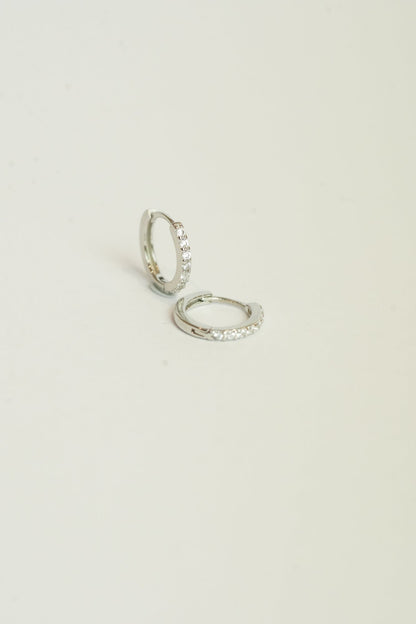 Zircon Huggies Earrings