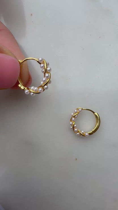 Leah Peal Huggie Earrings