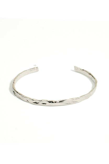 Olivia Hammered Cuff Bracelet MarauxJewellery