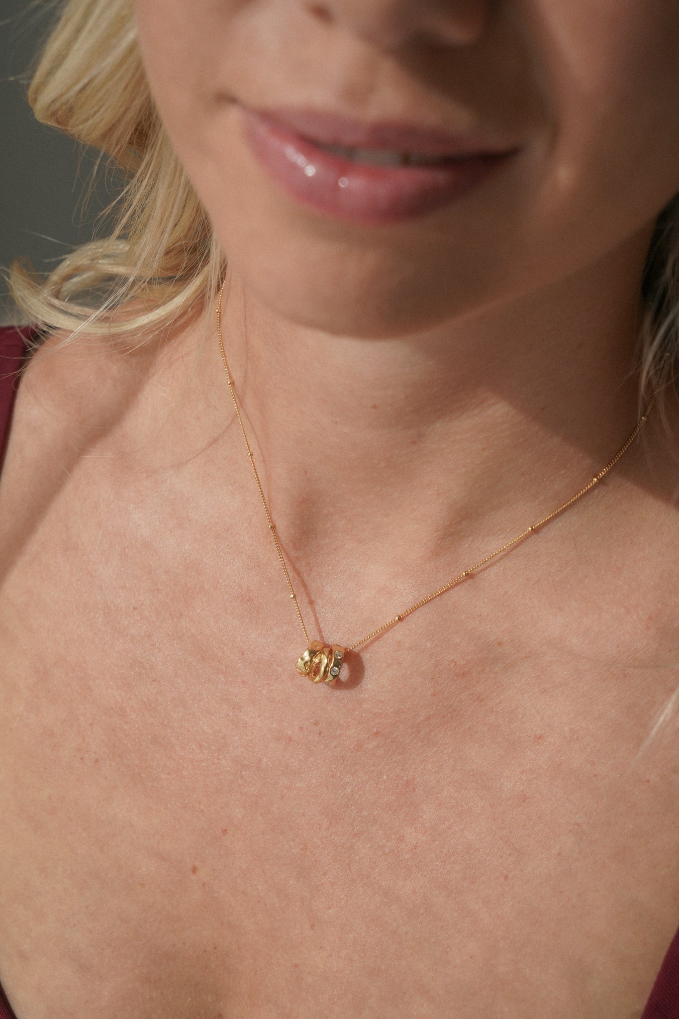 Triple Love Necklace MarauxJewellery