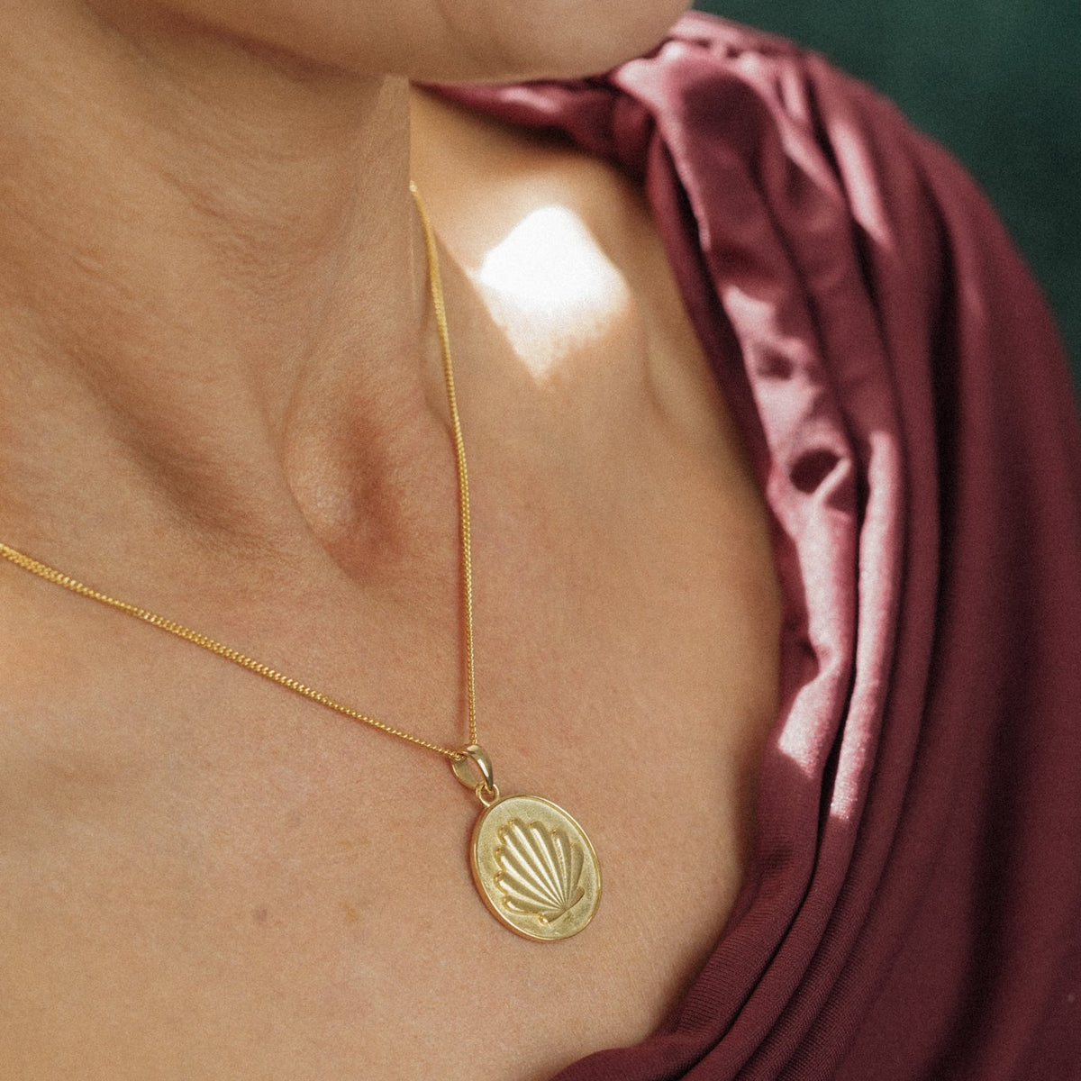 Shell of the Camino de Santiago Necklace